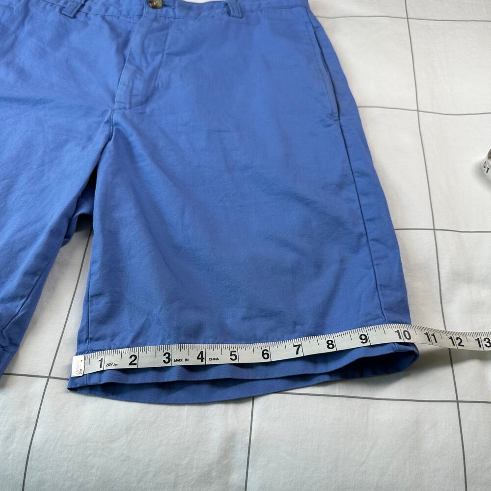 Vineyard Vines Shorts Mens 30 Blue Club Chino 100% Cotton Classic Preppy - Picture 11 of 12
